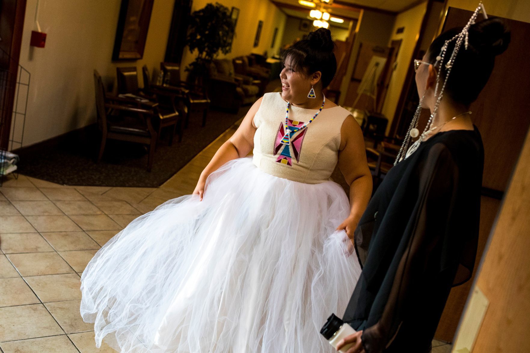Fashion Show at the Native American Development Corporation's Conference